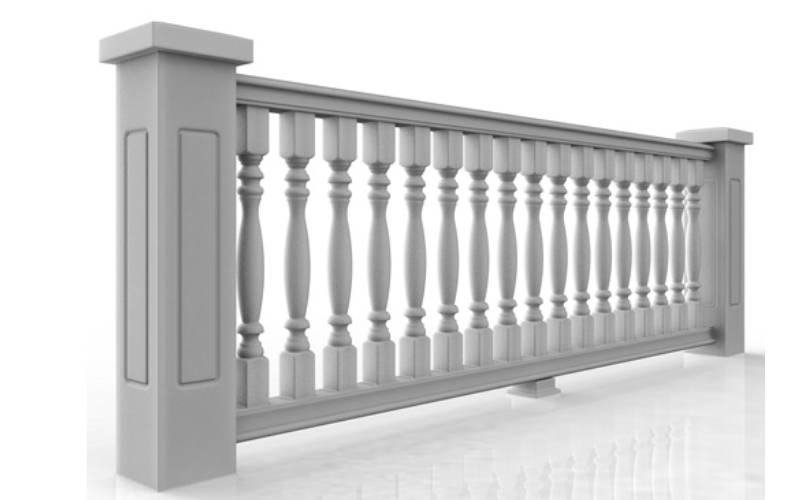 Polyurethane balustrades