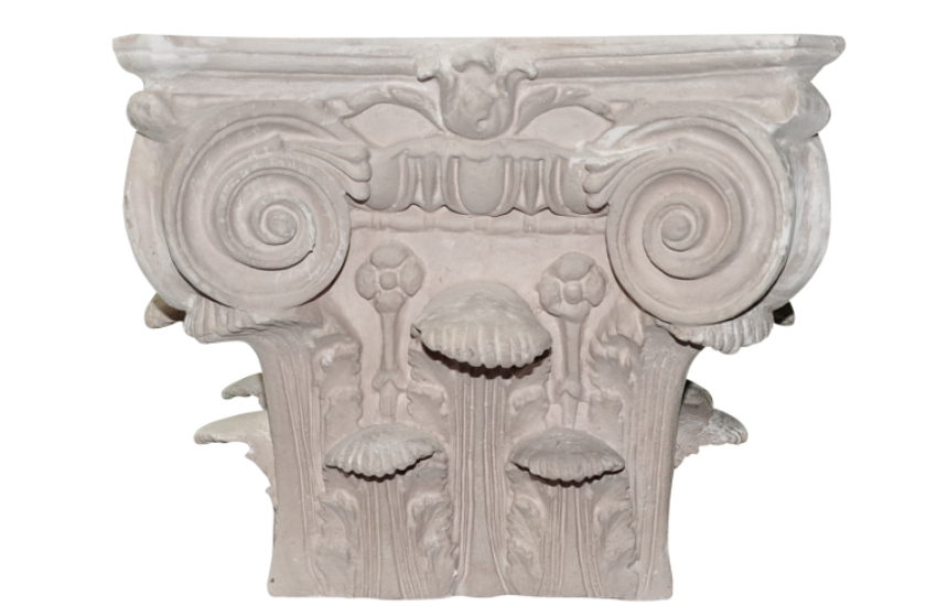 Square fiberglass columns