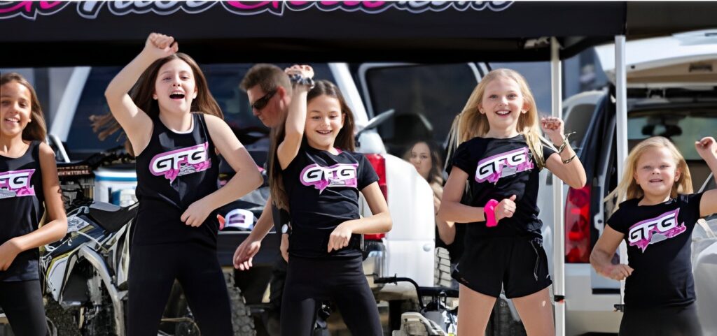girls racing leggings