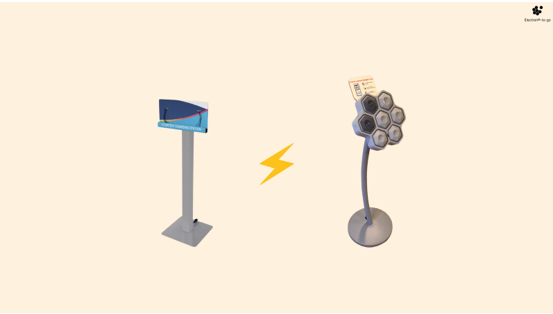 cell phone charging station