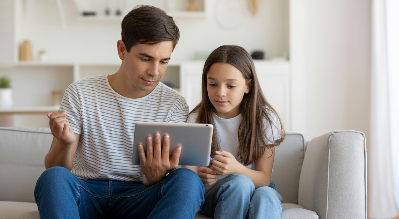 Teenager receiving online therapy via video call, representing teen telehealth counseling in Queens.